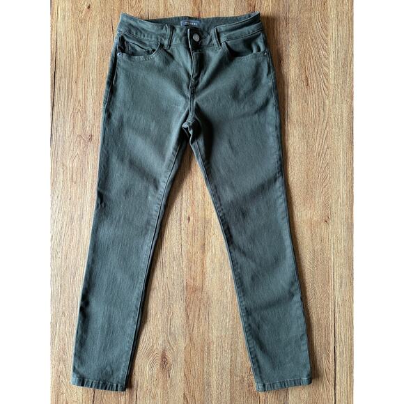 DL1961 Florence Cropped Mid Rise Instascuplt Skinny Jeans Size 25 - Picture 1 of 6